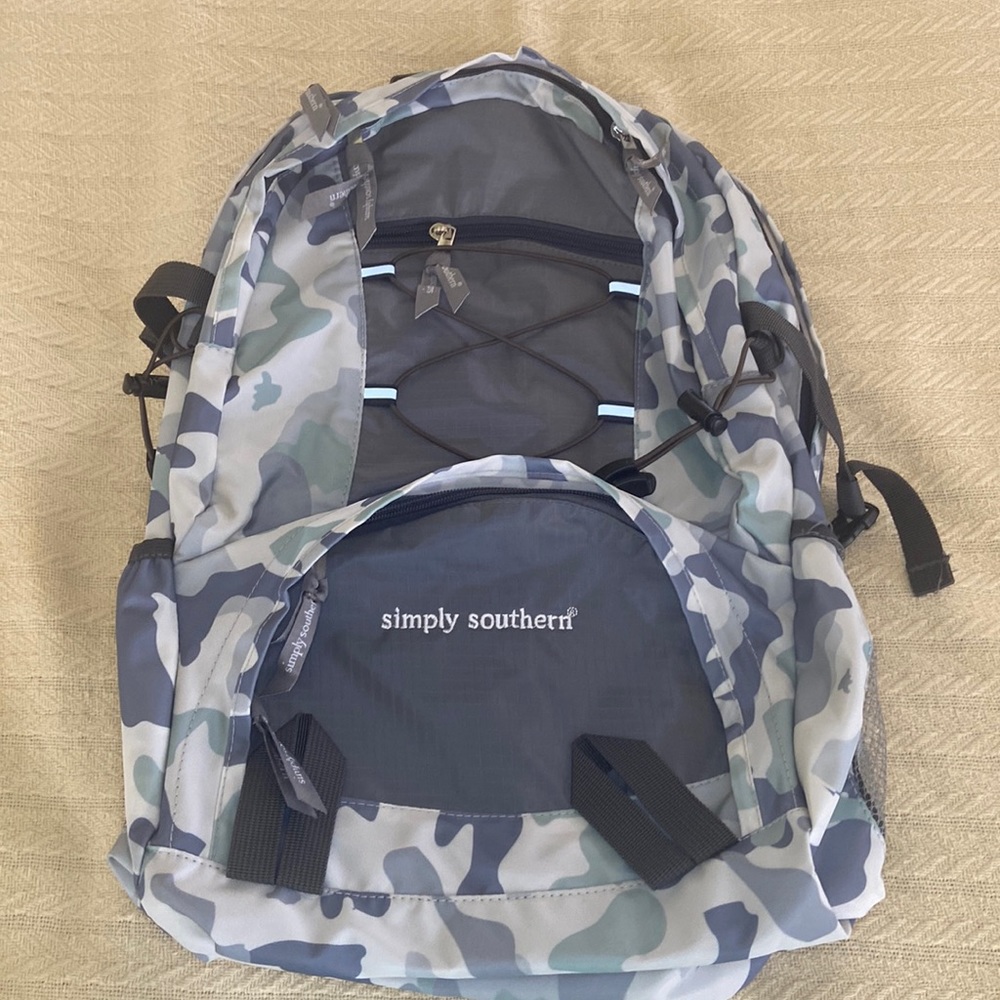 NWT Simply Southern Camo backpack